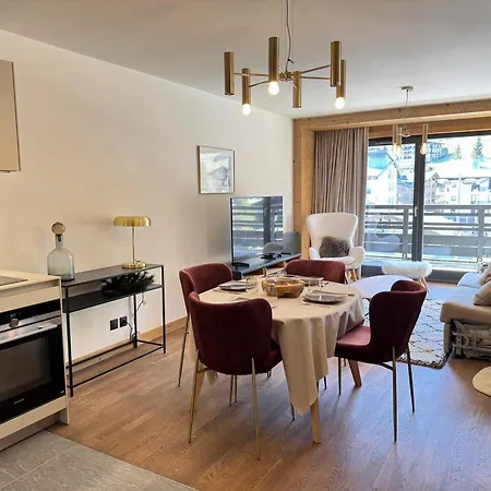 Lumineux Au Coeur Des Gets Avec Balcon Et Parking - Fr-1-623-222 アパート レ・ジェ