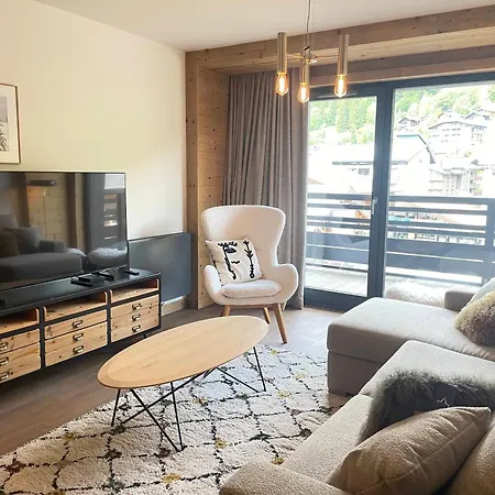 Lumineux Au Coeur Des Gets Avec Balcon Et Parking - Fr-1-623-222 Apartment